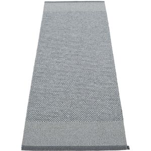 Pappelina - Edit Tapis, 70 x 200 cm, granit / grey metallic