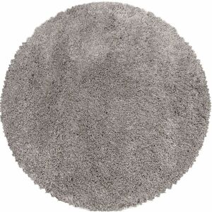 STUDIO DECO Fluffy - Tapis Rond Shaggy Poils Longs Fibre Doux moelleux (Greige - 120x120cm) - Publicité