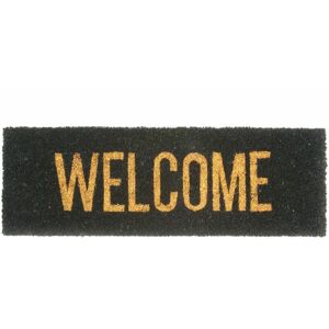 - Paillasson Welcome en fibre de coco - 26 x 75 - Or