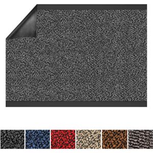 - Tapis de Porte Paillasson d'entrée Gris anthracite 90 x 300 cm - Anthracite