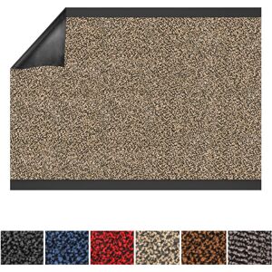 - Tapis de Porte Paillasson d'entrée Couleur moutarde-noir 120 x 350 cm - Ocre-Noir