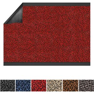 - Tapis de Porte Paillasson d'entrée Rouge 120 x 200 cm - Rouge