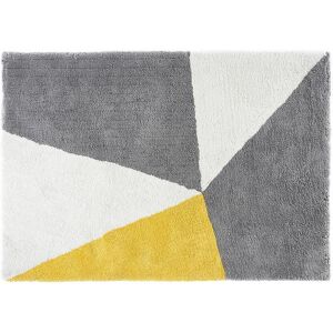 OZAIA Tapis microfibre YULE - 120 x 170 cm - Multicolore