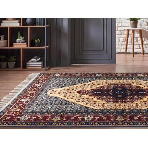 Vente uniquecom Tapis oriental ANKARA 160 x 230 cm Rouge et bleu