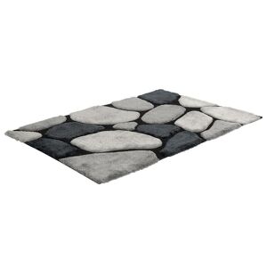 Vente uniquecom Tapis shaggy a poils longs PIETRA 200 x 290 cm Gris