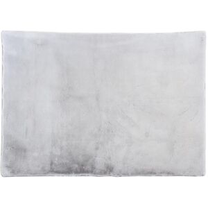 Vente-unique.com Tapis shaggy a poils longs effet fourrure - 160 x 230 cm - Gris - BUNNY