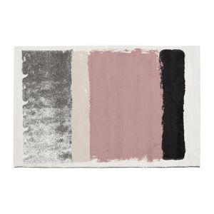 OZAIA Tapis 160 x 230 cm - Rose, gris et blanc - CAMDEN
