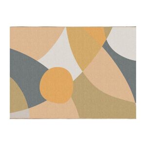 Vente-unique.com Tapis interieur ou exterieur design a motifs abstraits - 150 x 200 cm - Multicolore - CREYSSE