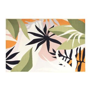 OZAIA Tapis interieur ou exterieur motif tropical - 200 x 300 cm - Multicolore - FLAVIA