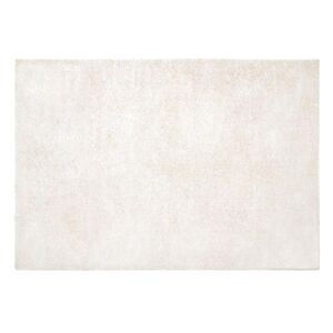 OZAIA Tapis shaggy a poils longs - 120 x 170 cm - Blanc - MILINIO