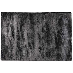 Vente-unique.com Tapis shaggy a poils longs ultra doux - 160 x 230 cm - Anthracite - DOLCE