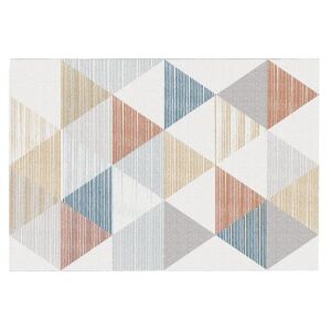 OZAIA Tapis géométrique - 160 x 230 cm - Multicolore - GEOMIA