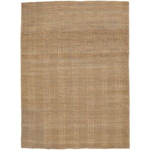 Noue a la main. Origine: India 160X230 Tapis Jute Tapis Moderne Marron/Orange (Inde)