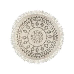 ATMOSPHERA Tapis rond à franges D120 cm Etnik - Publicité