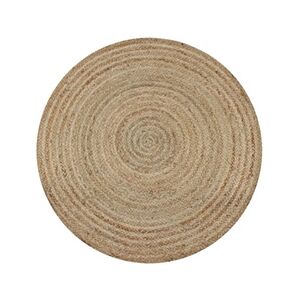 VIDAXL Tapis Jute tressé 150 cm rond - Publicité