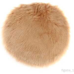 Coussin de Siège Rond en Luxueux Tapis de terre Coussin de Lit Décoration Chameau 33cm - Publicité