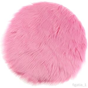 Coussin de Siège Rond en Luxueux Tapis de terre Coussin de Lit Décoration Chaude Rose 35cm - Publicité