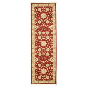 RugVista Farahan Ziegler Tapis - Rouge 80x250