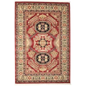 RugVista Kazak Mirvan Tapis - Rouge / Beige 160x230