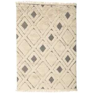 RugVista Yoko Tapis - Beige creme / Noir 140x200