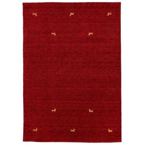 RugVista Gabbeh loom Two Lines Tapis - Rouge 190x290
