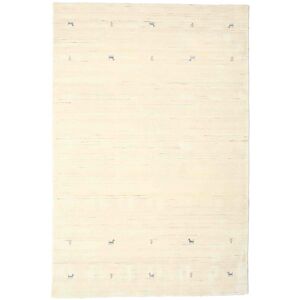 RugVista Gabbeh loom Two Lines Tapis - Blanc ecru 190x290