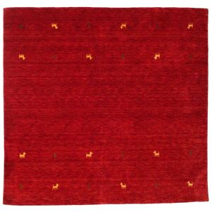 RugVista Gabbeh loom Two Lines Tapis - Rouge 200x200