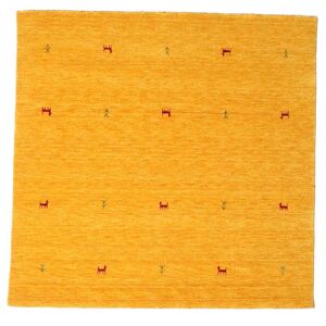 RugVista Gabbeh loom Two Lines Tapis - Jaune 200x200