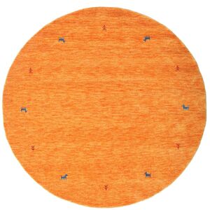 RugVista Gabbeh loom Two Lines Tapis - Orange Ø 200