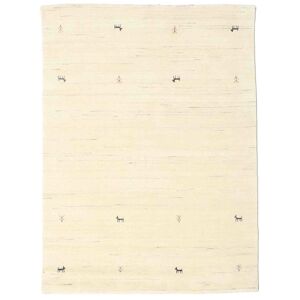 RugVista Gabbeh loom Two Lines Tapis - Blanc ecru 140x200