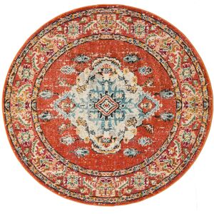 RugVista Leia Tapis - Orange Ø 150