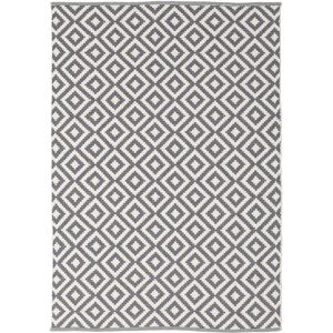 RugVista Torun Tapis - Gris / Blanc 140x200