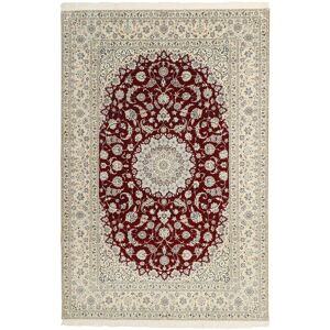 Noué à la main. Origine: Persia / Iran Naïn 6La Tapis 204x310