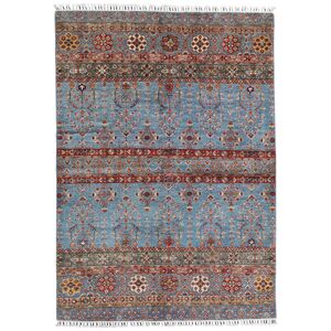 Noue a la main. Origine: Afghanistan Shabargan Tapis 173x244