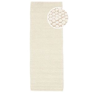 RugVista Big Drop Tapis - Blanc écru 80x200