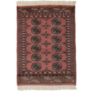 Noué à la main. Origine: Pakistan Pakistan Boukhara 2ply Tapis 80x109