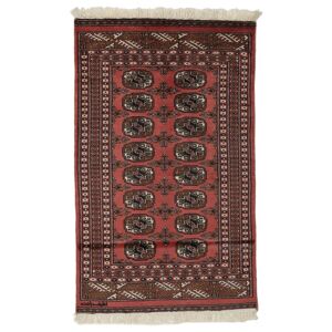 Noué à la main. Origine: Pakistan Pakistan Boukhara 2ply Tapis 80x126