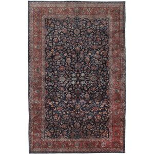 Noué à la main. Origine: Persia / Iran Antique Manchester Kashan Tapis 293x460