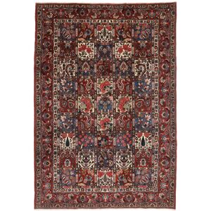 Noue a la main. Origine: Persia / Iran Bakhtiar Collectible Tapis 216x310