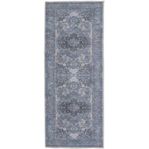 RugVista Shamira Oriental Tapis - Bleu 80x200