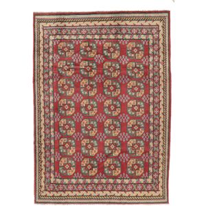 Noué à la main. Origine: Afghanistan Afghan Fine Tapis 200x283