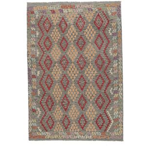 Noué à la main. Origine: Afghanistan Kilim Afghan Old style Tapis 202x294