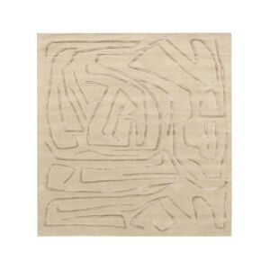 RugVista Traces Tapis - Beige creme / Beige 250x250