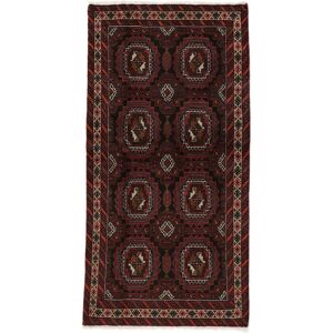 Noué à la main. Origine: Persia / Iran Baloutche Tapis 106x207