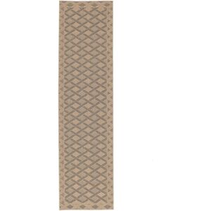 RugVista Malabar Tapis - Beige / Noir 80x300