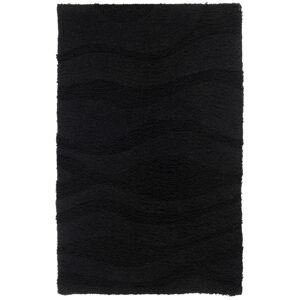 RugVista Breeze tapis de bain - Noir 50x80