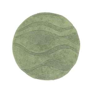 RugVista Breeze tapis de bain - Vert Ø 70