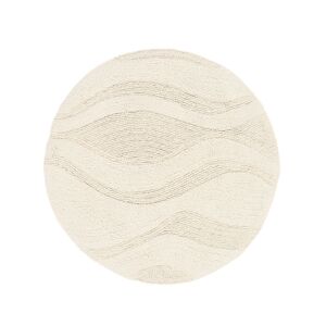 RugVista Breeze tapis de bain - Blanc Ø 70