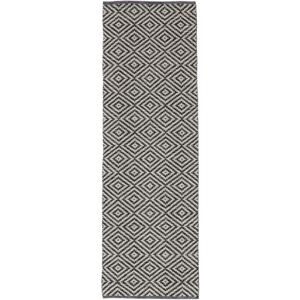 RugVista Solveig Tapis - Noir / Blanc 80x250