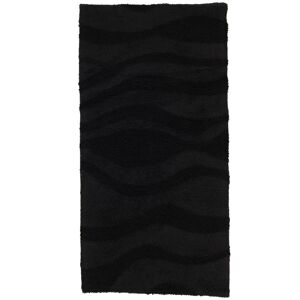 RugVista Breeze tapis de bain - Noir 50x100